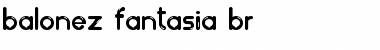 Download balonez fantasia br Regular Font Title Preview