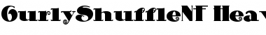 Download CurlyShuffleNF Heavy Font Title Preview