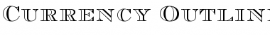 Download Currency Outline Regular Font Title Preview