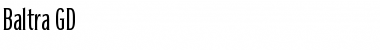 Download Baltra GD Roman Font Title Preview