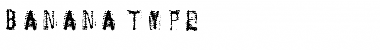 Download BANANA TYPE Regular Font Title Preview