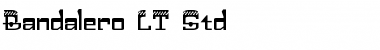 Download Bandalero LT Std Regular Font Title Preview
