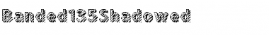Download Banded135Shadowed Regular Font Title Preview