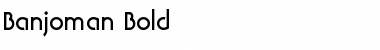 Download Banjoman Bold Font Title Preview