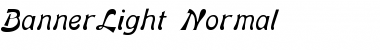 Download BannerLight Normal Font Title Preview