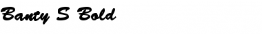 Download Banty S Bold Font Title Preview