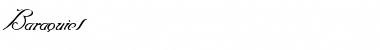 Download Baraquiel Regular Font Title Preview