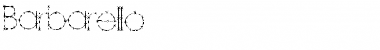 Download Barbarello Regular Font Title Preview