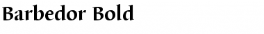 Download Barbedor Bold Font Title Preview