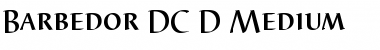 Download Barbedor DC D Regular Font Title Preview