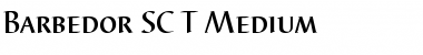 Download Barbedor SC T Regular Font Title Preview