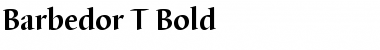 Download Barbedor T Bold Font Title Preview