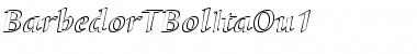 Download BarbedorTBolItaOu1 Regular Font Title Preview