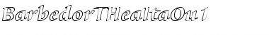 Download BarbedorTHeaItaOu1 Regular Font Title Preview
