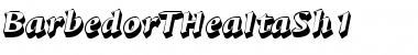 Download BarbedorTHeaItaSh1 Regular Font Title Preview