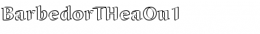 Download BarbedorTHeaOu1 Regular Font Title Preview