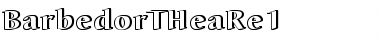 Download BarbedorTHeaRe1 Regular Font Title Preview