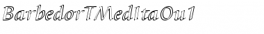 Download BarbedorTMedItaOu1 Regular Font Title Preview