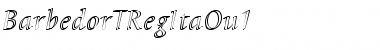Download BarbedorTRegItaOu1 Regular Font Title Preview