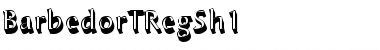 Download BarbedorTRegSh1 Regular Font Title Preview