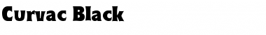 Download Curvac Black Regular Font Title Preview