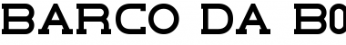 Download BARCO. D.A serifa Bold Font Title Preview