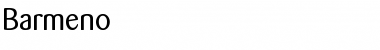 Download Barmeno Roman Font Title Preview