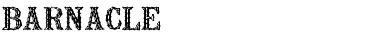 Download BARNACLE Plain Font Title Preview