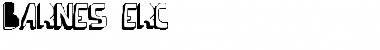 Download Barnes_erc_ Regular Font Title Preview