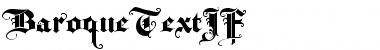 Download BaroqueTextJF Regular Font Title Preview