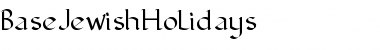 Download Base:JewishHolidays Normal Font Title Preview