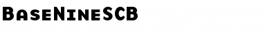 Download BaseNineSCB Roman Font Title Preview