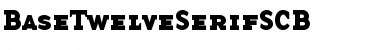 Download BaseTwelveSerifSCB Roman Font Title Preview