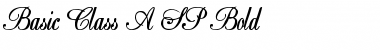 Download Basic Class A SP Bold Regular Font Title Preview
