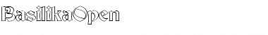 Download BasilikaOpen Regular Font Title Preview