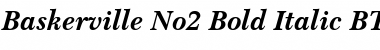 Download Baskervlle2 BT Bold Italic Font Title Preview