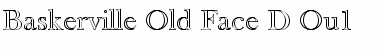 Download Baskerville Old Face D Ou1 Regular Font Title Preview
