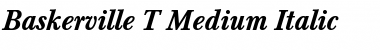 Download Baskerville T Italic Font Title Preview