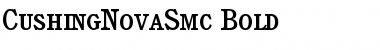 Download CushingNovaSmc Bold Font Title Preview
