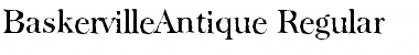 Download BaskervilleAntique Regular Font Title Preview