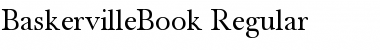 Download BaskervilleBook Regular Font
