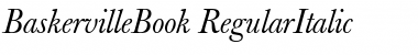 Download BaskervilleBook RegularItalic Font