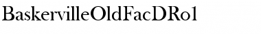 Download BaskervilleOldFacDRo1 Regular Font Title Preview