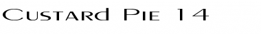 Download Custard Pie 14 Regular Font Title Preview