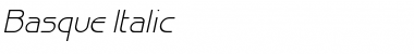 Download Basque Italic Font Title Preview