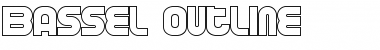 Download BASSEL Outline Font Title Preview
