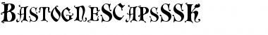 Download BastogneSCapsSSK Regular Font Title Preview