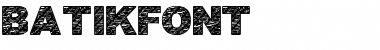 Download BatikFont1 Regular Font Title Preview