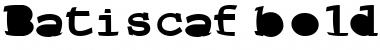 Download Batiscaf _bold Font Title Preview