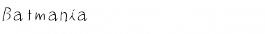 Download Batmania Regular Font Title Preview